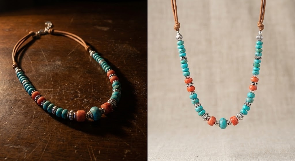Before and after of Etsy photo editing using a free background remover.
